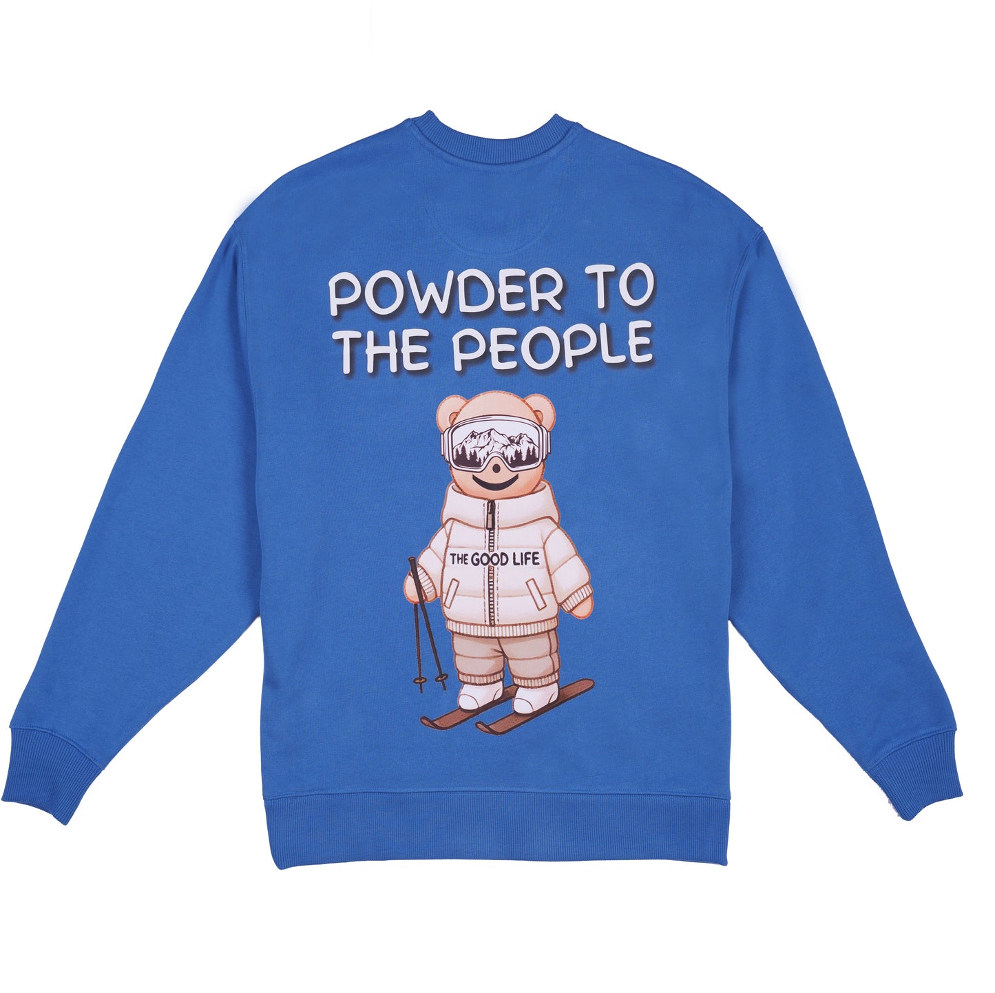 Sudadera sin capucha Apres ski Azul