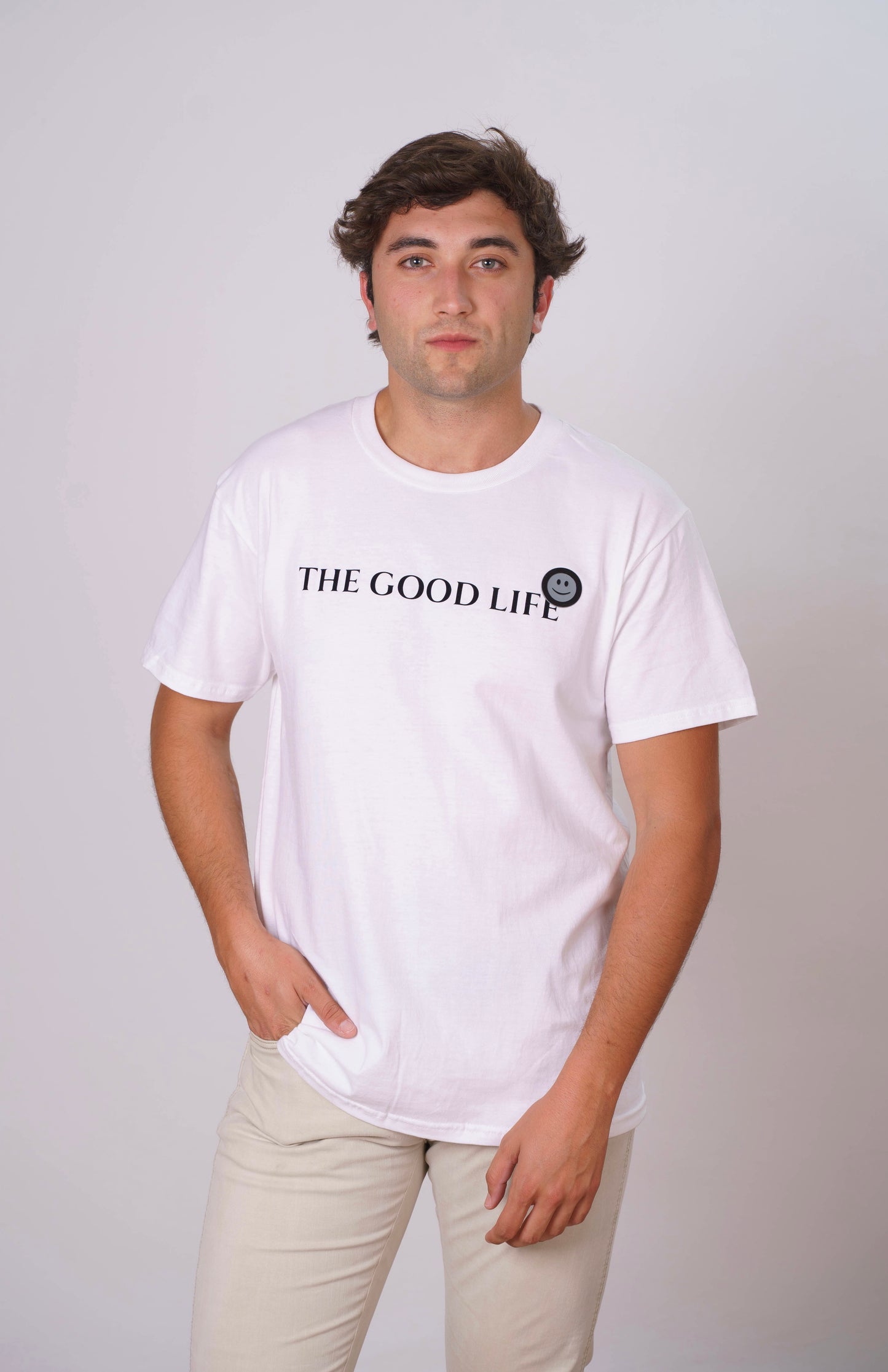 Camiseta Básica TheGoodLife parche Logo